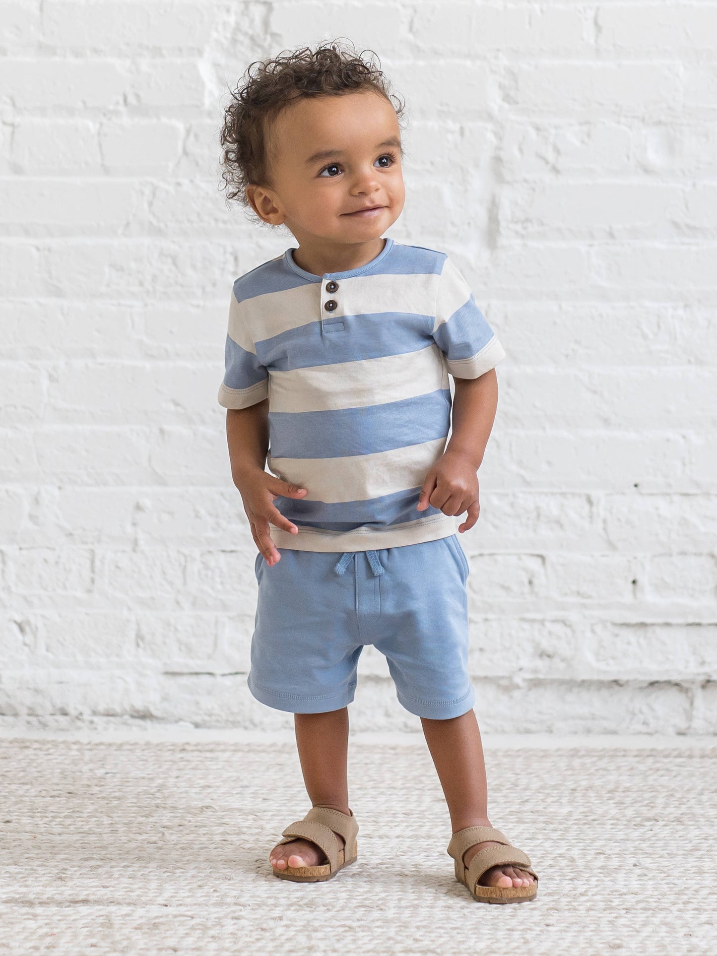 Organic Baby and Kids Dane Short - Rain