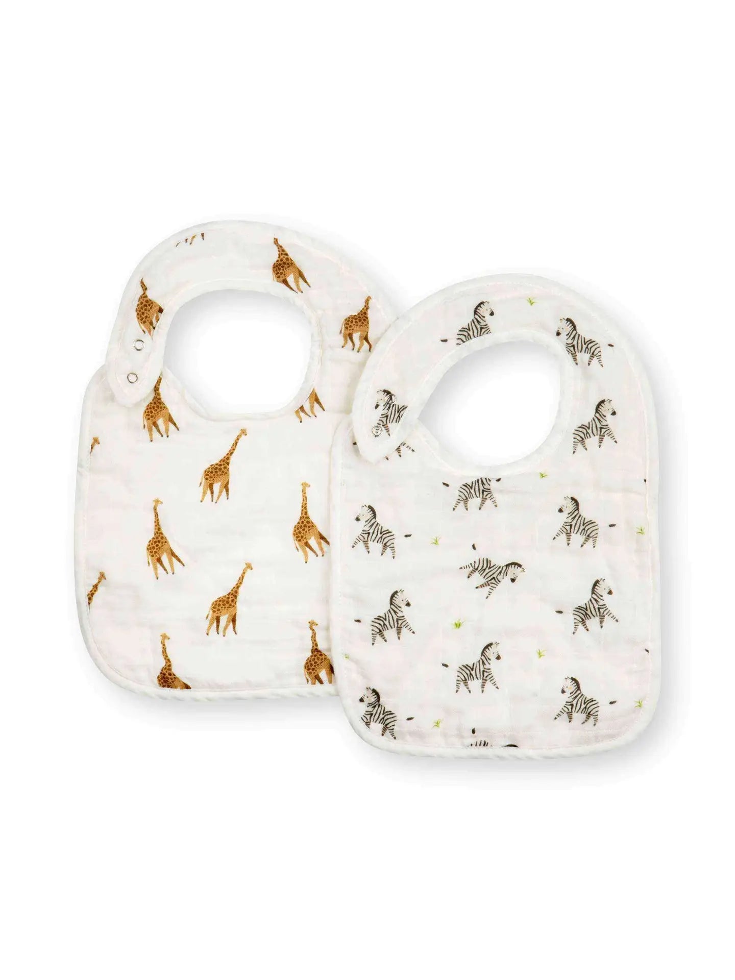 Safari Buddies Baby Bib Set