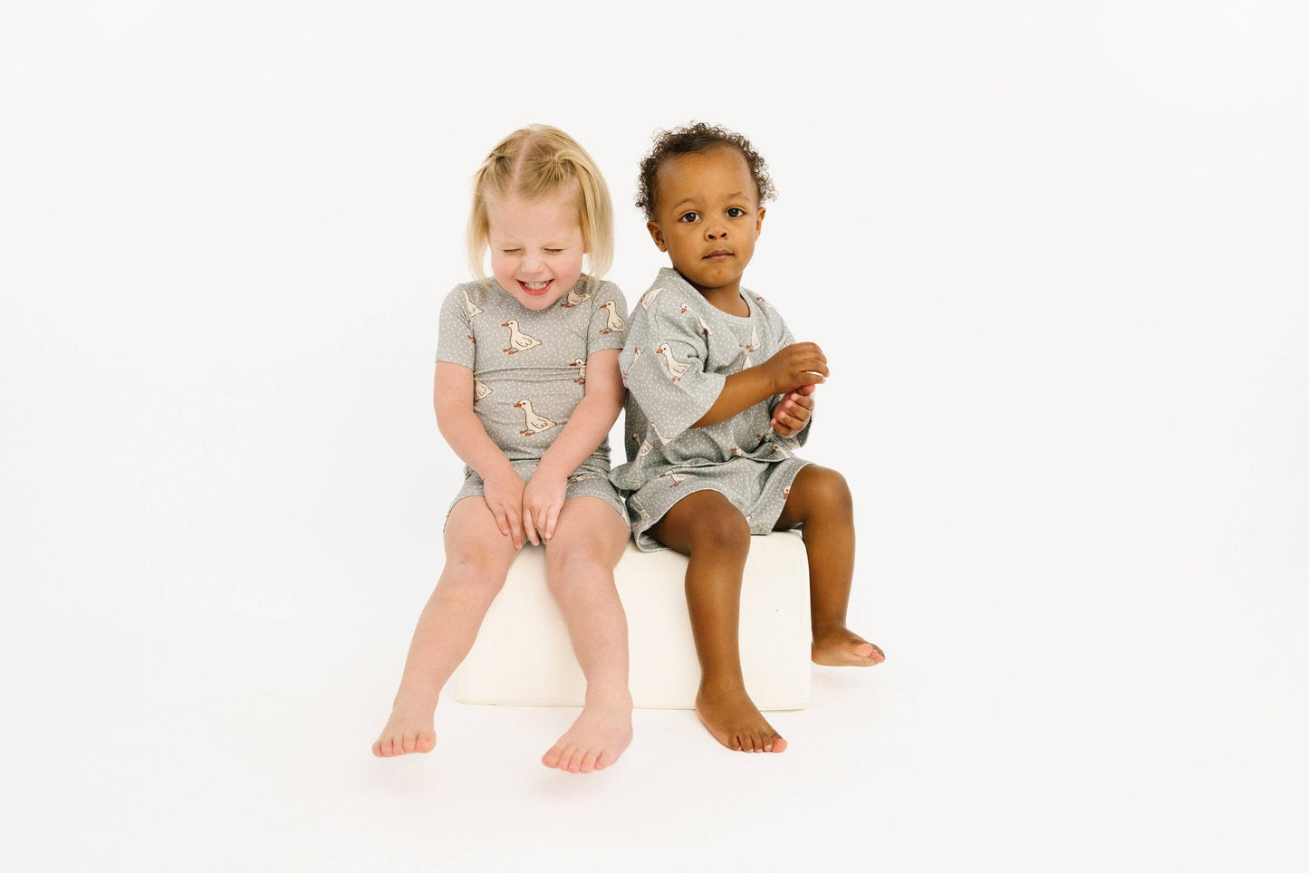 Classic Goose Bamboo Shorts Set