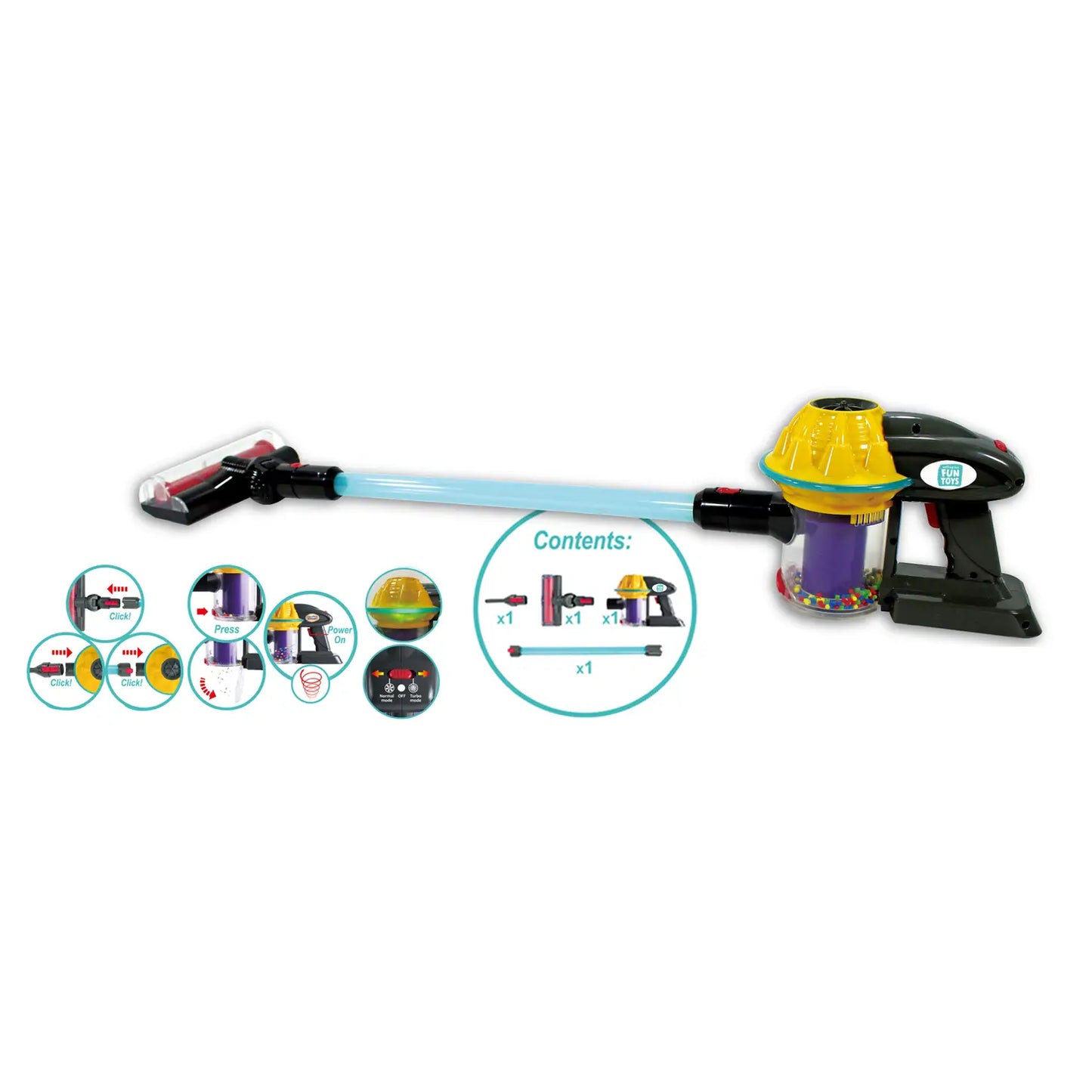 Nothing But Fun Toys - My First Vacuum Cleaner Toy - Lulie