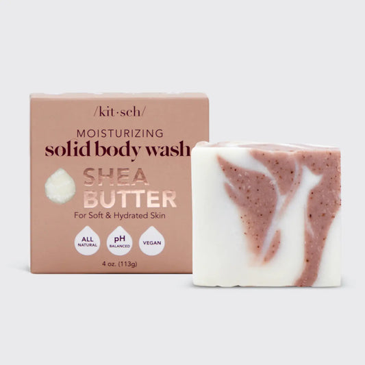 Shea Butter Solid Body Wash Bar - Lulie