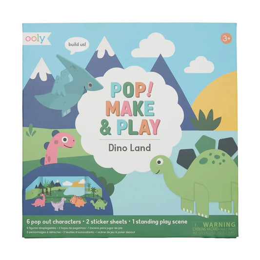Pop! Make & Play- Dino Land - Lulie