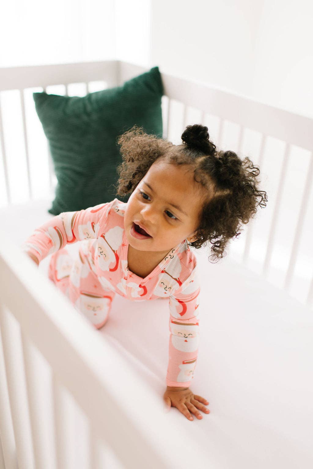 Zippy Bamboo Baby Pajama- Santa Cocoa