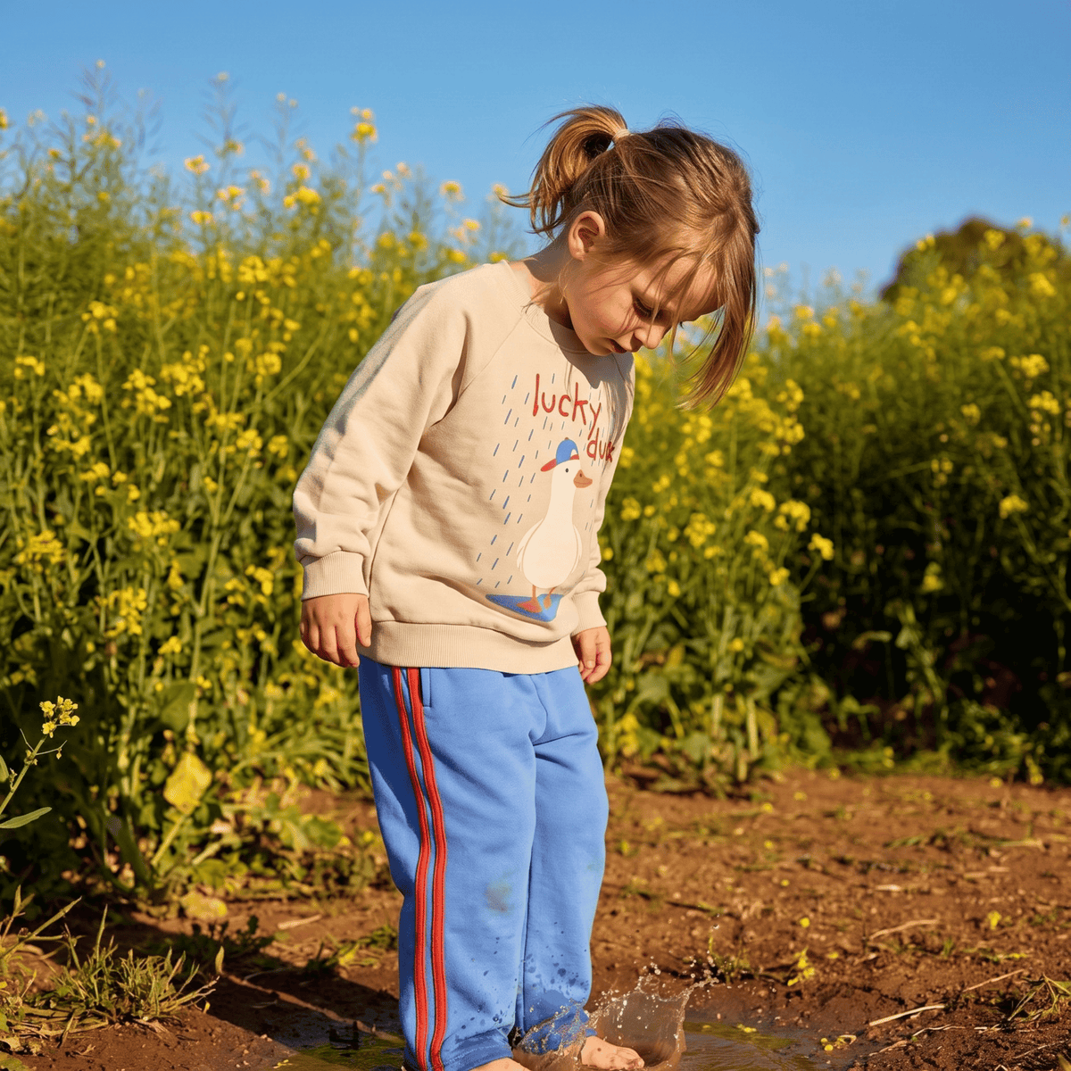 Lucky Duck Organic Sweatshirt