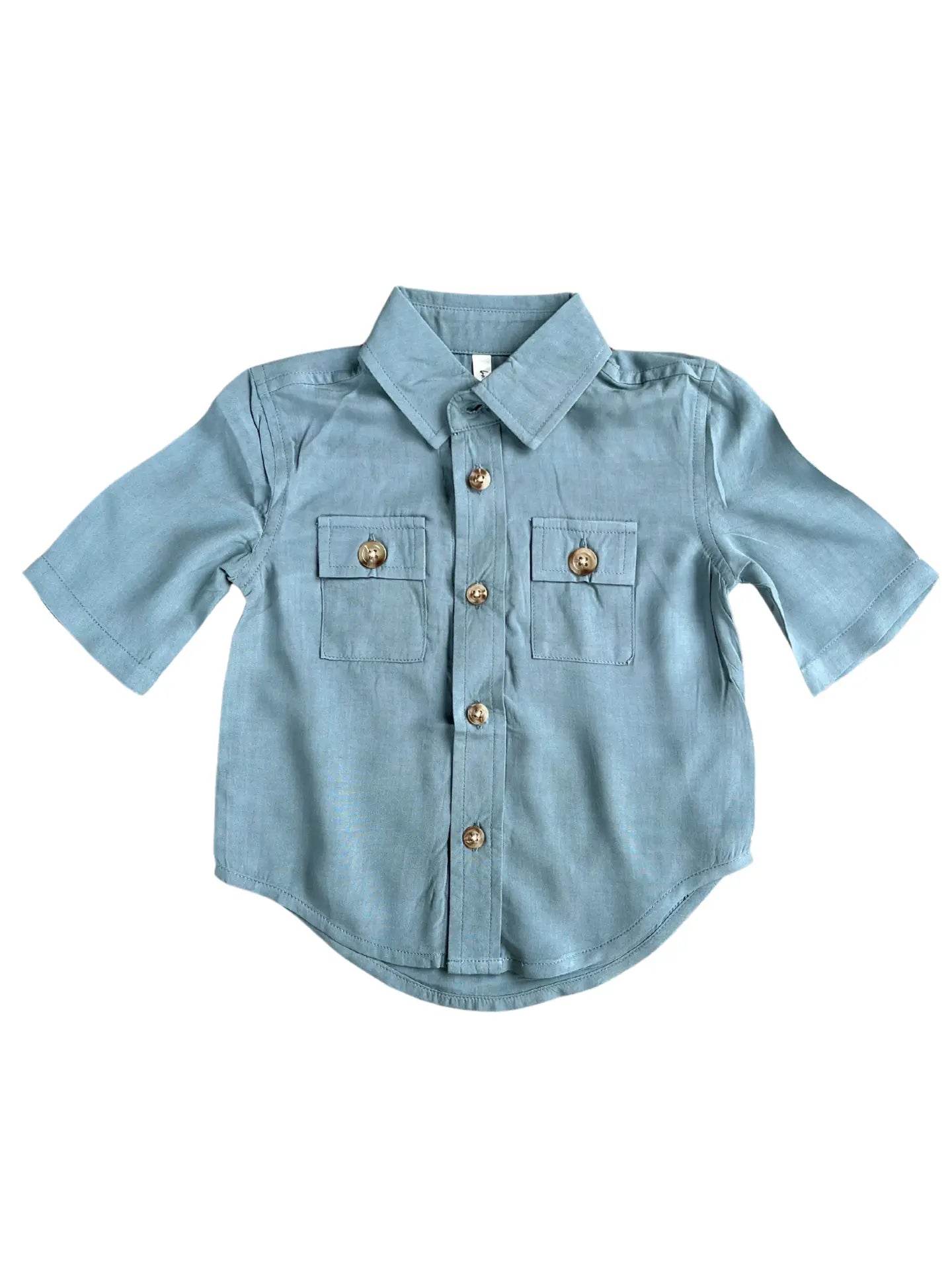 Boy's Utility Shirt- Storm