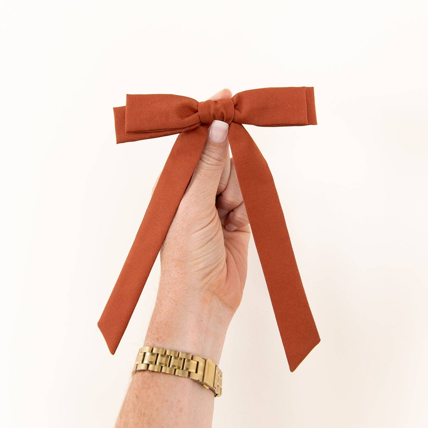Raw Sienna | Schoolgirl Bow