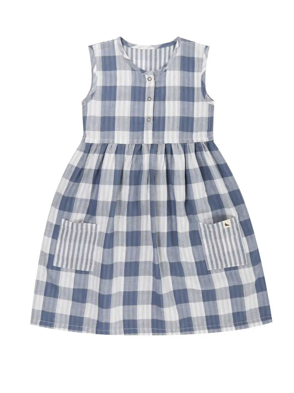 Marine Check Reversible Dress