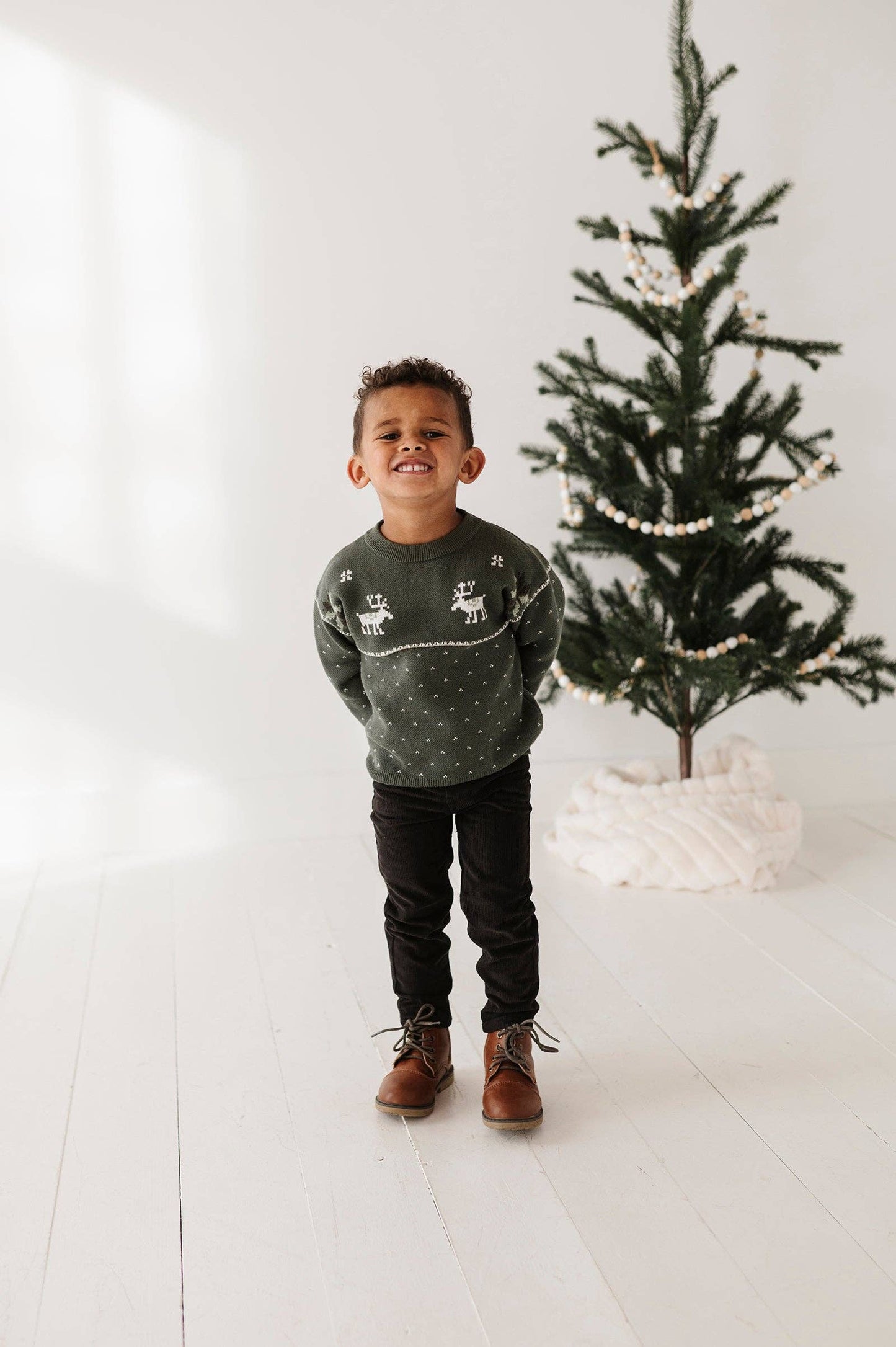 Knit Sweater-Moose