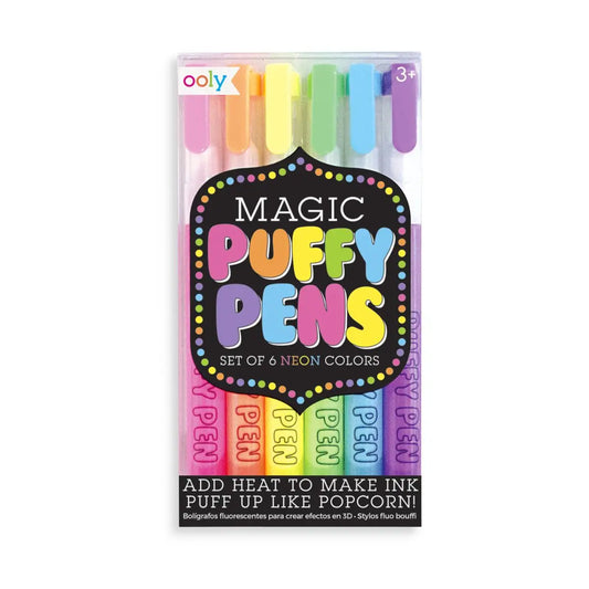 Magic Neon Puffy Pens - Lulie