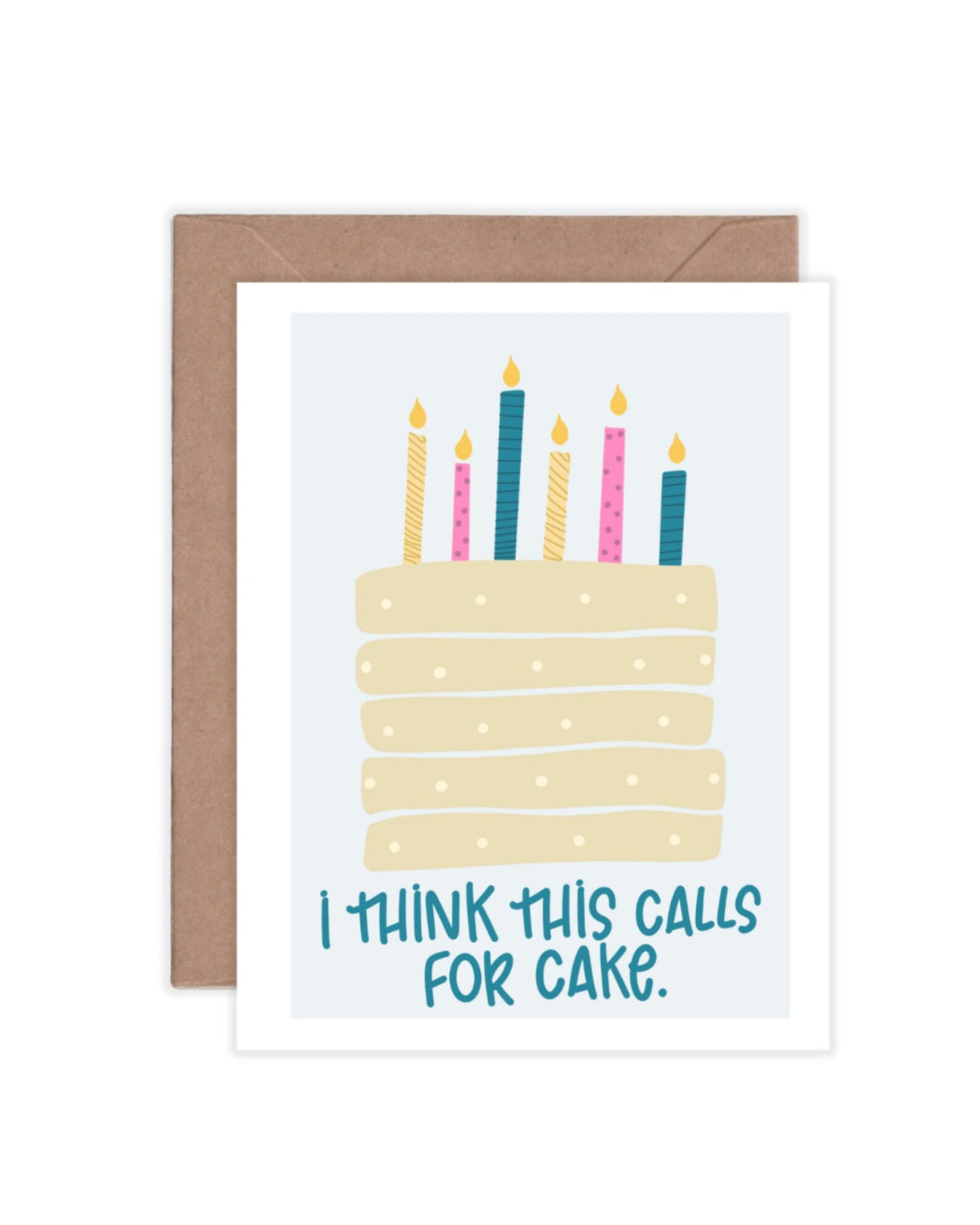 Calls for Cake (Blue)