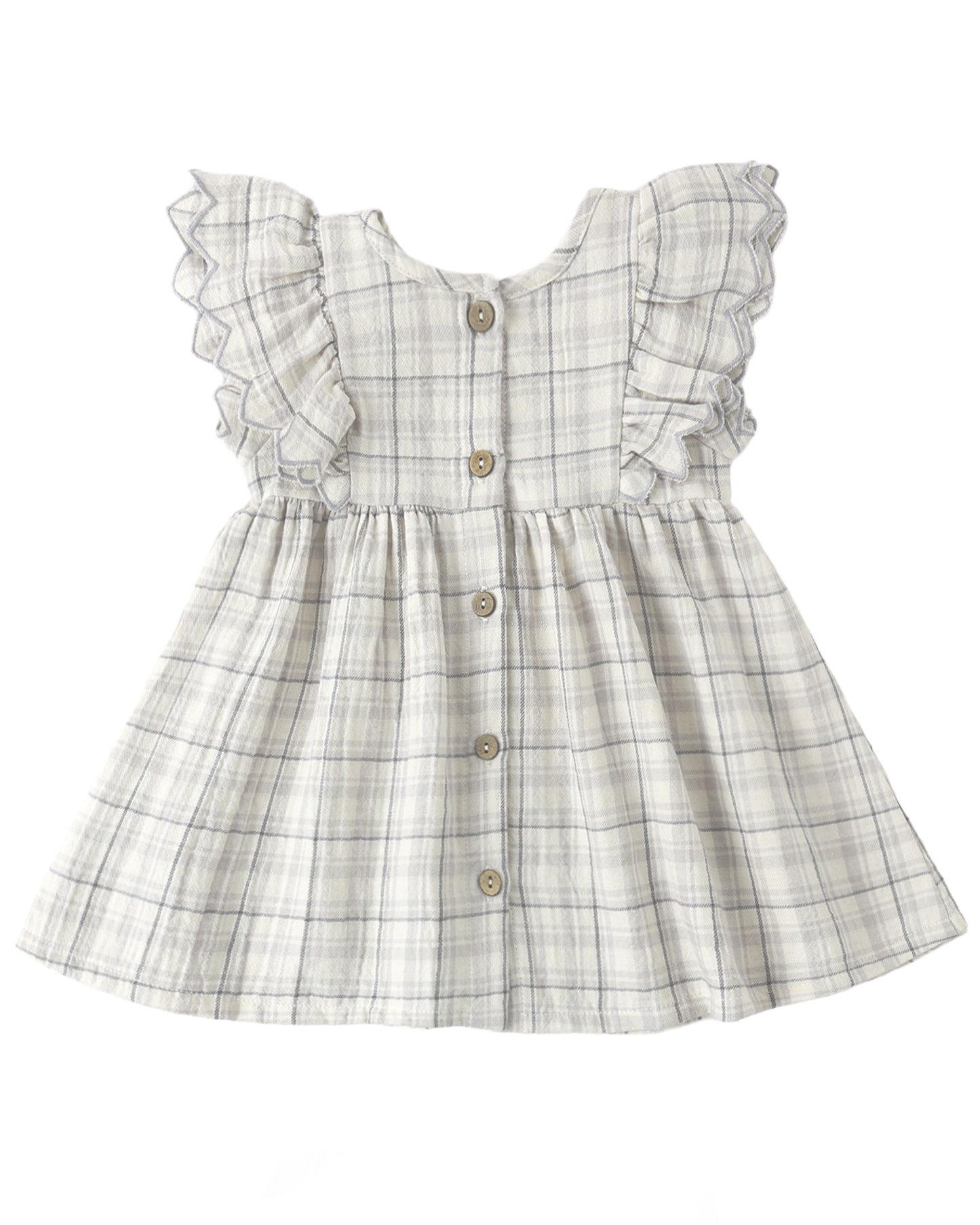 Alina Dress- Blue Plaid