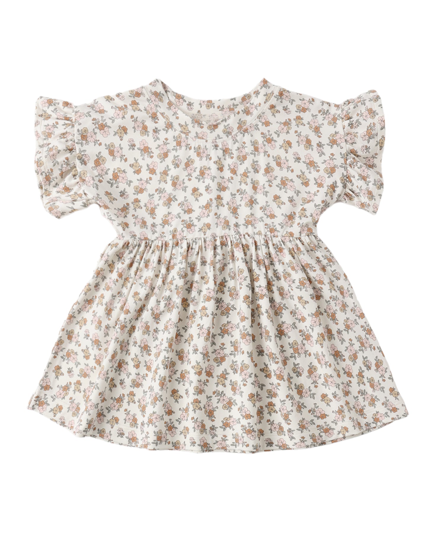 Bamboo Babydoll Dress- Wildflower