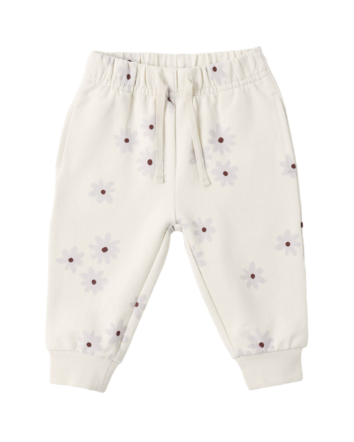 Relaxed Fleece Sweatpant- Blue Daisy
