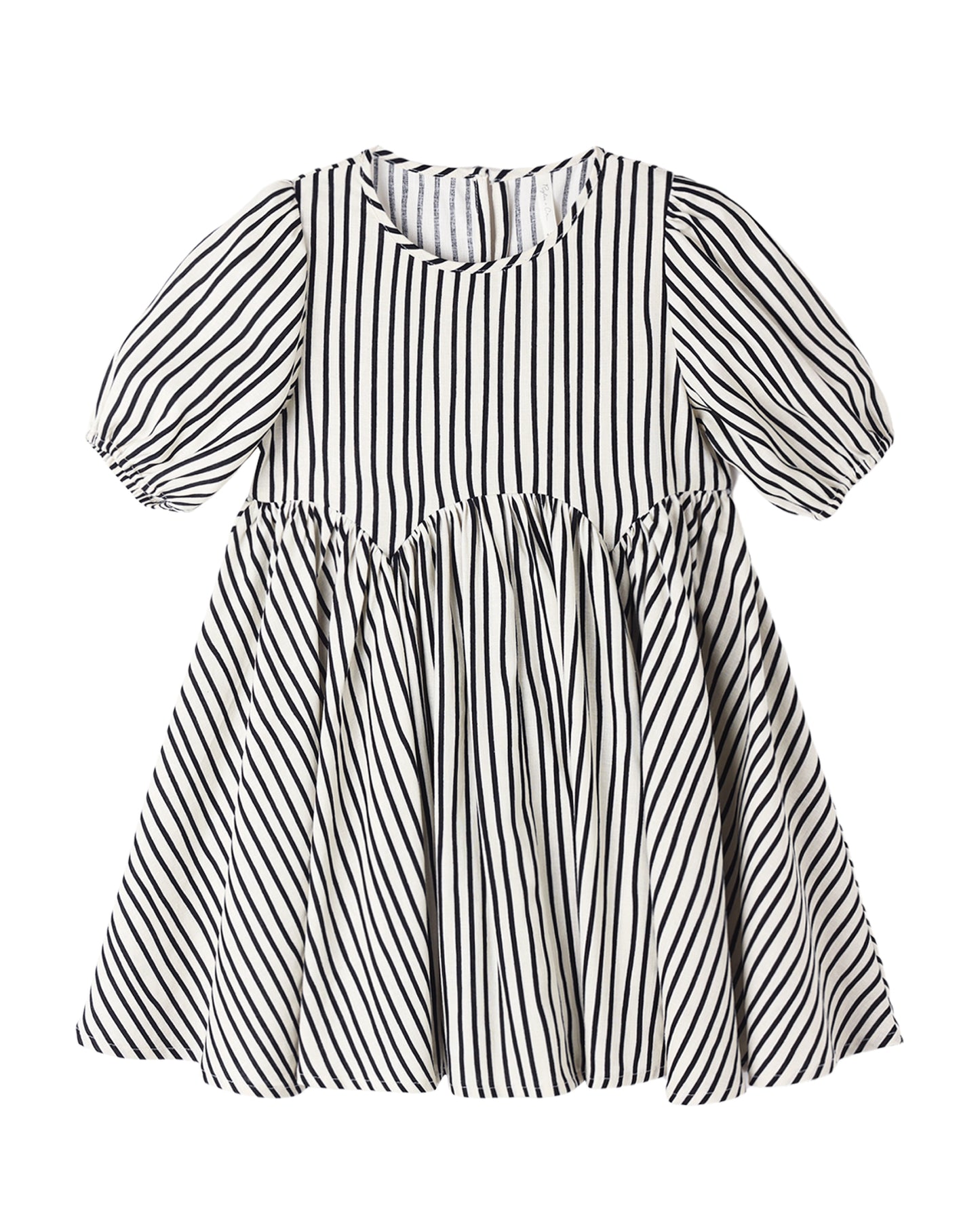 Rose Dress- Wavy Stripe