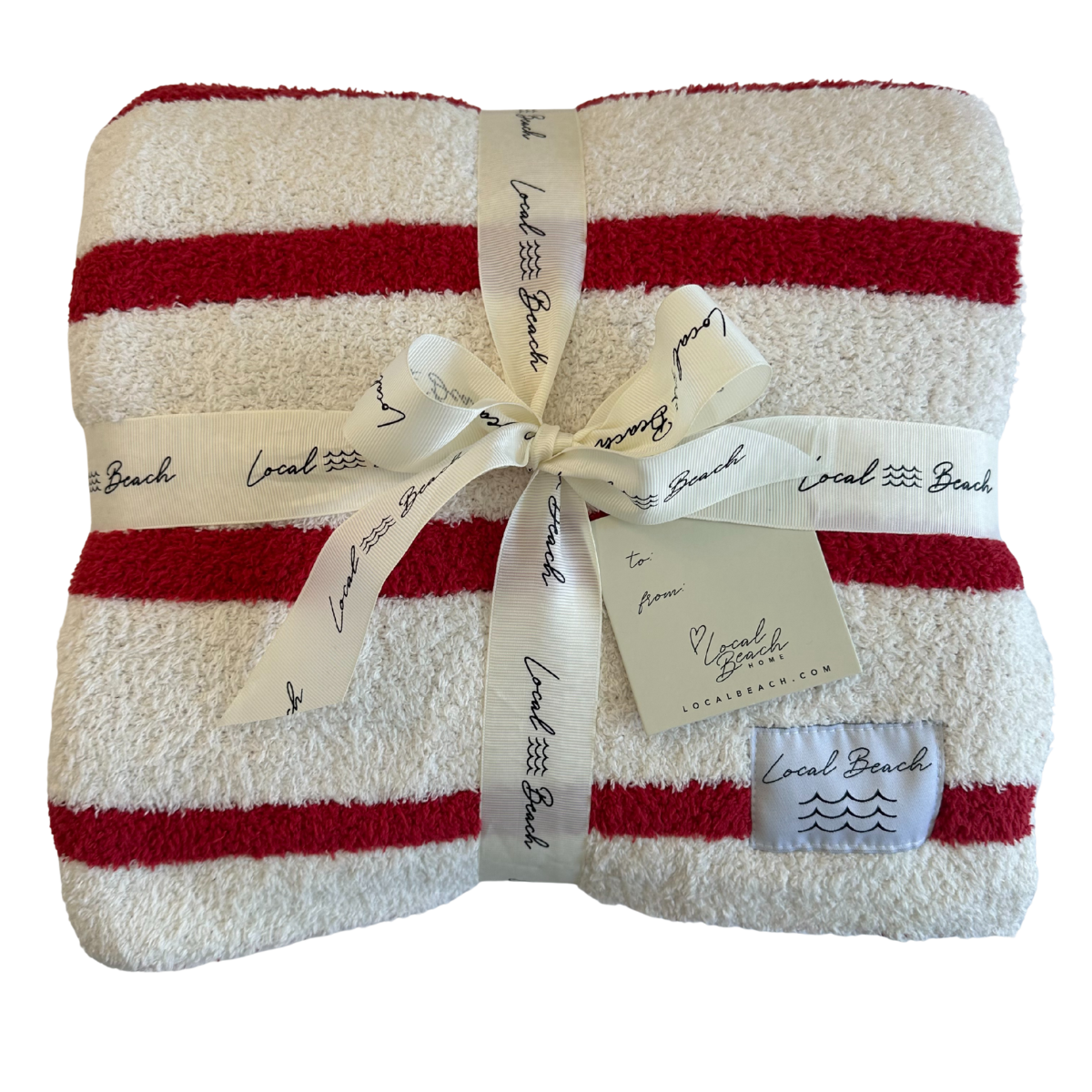 Cozy Luxe Home Blanket- Red