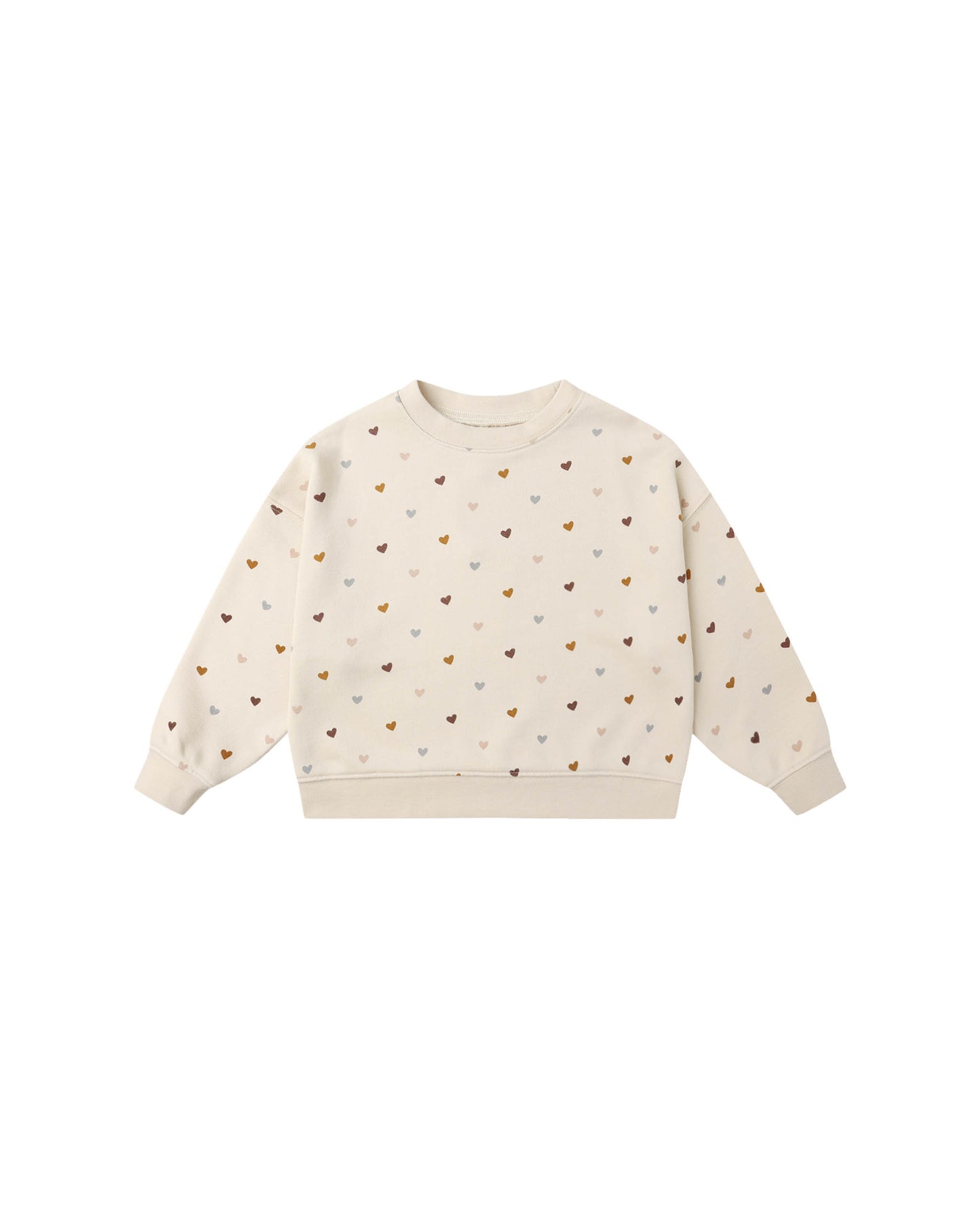 Boxy Pullover- Hearts