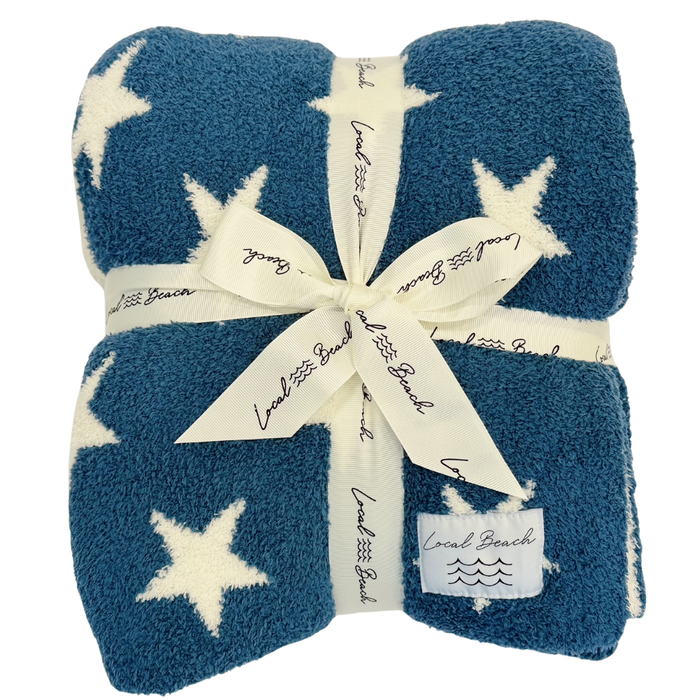 Luxe Home Blanket- American Flag
