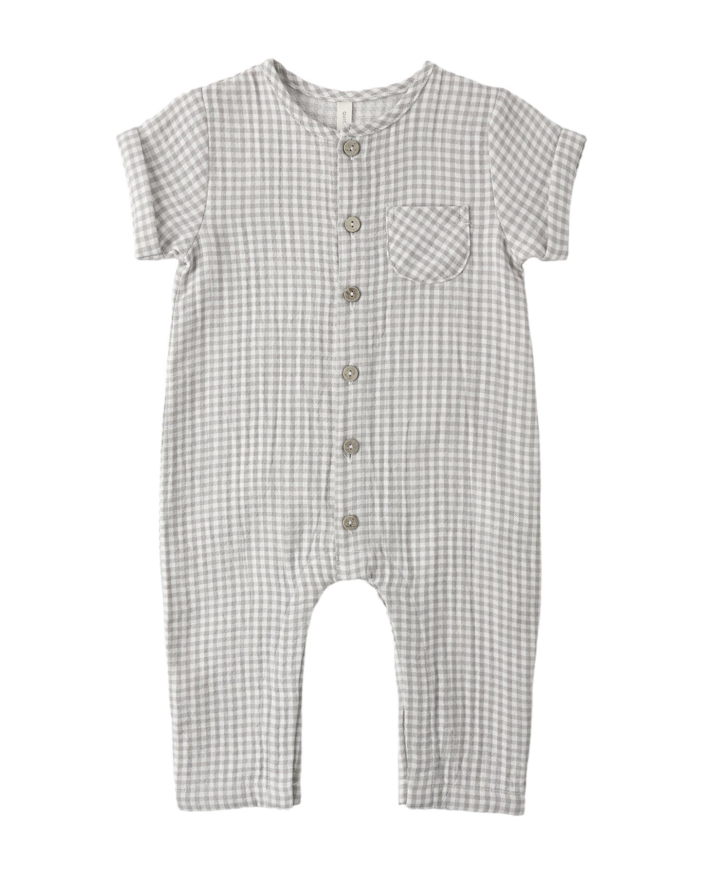 Charlie Jumpsuit- Sage Gingham