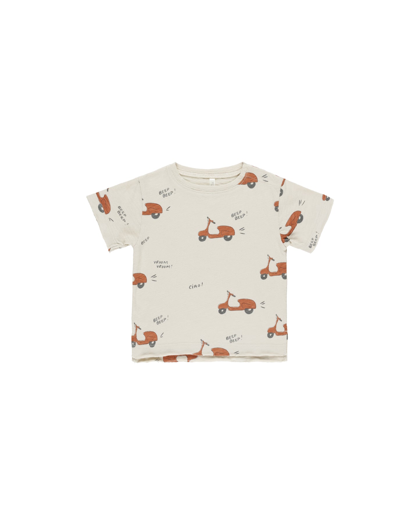 Raw Edge Tee- Moped