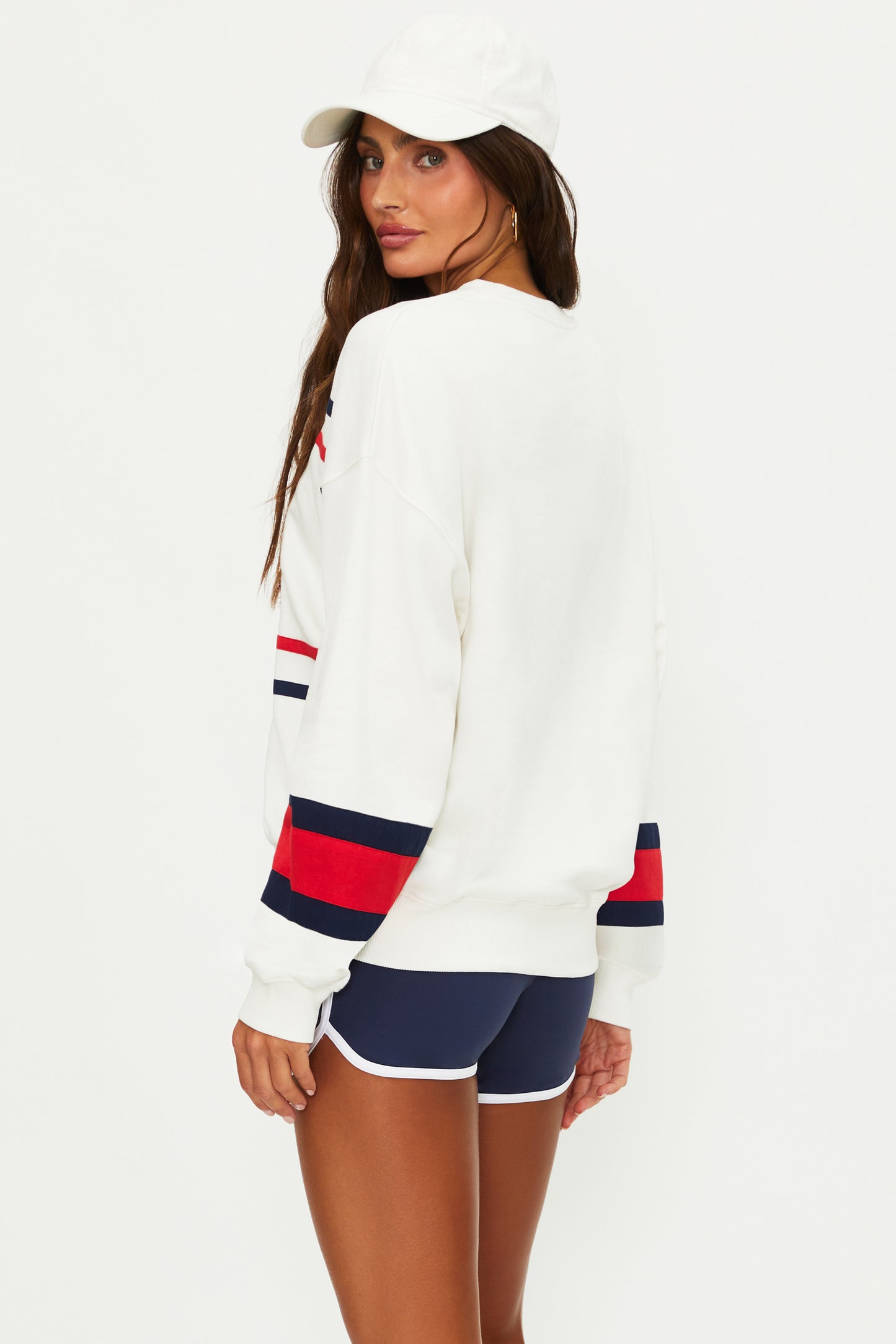 Devyn Oversized Sweatshirt- Firework