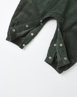 Relaxed Woven Jumpsuit- Evergreen