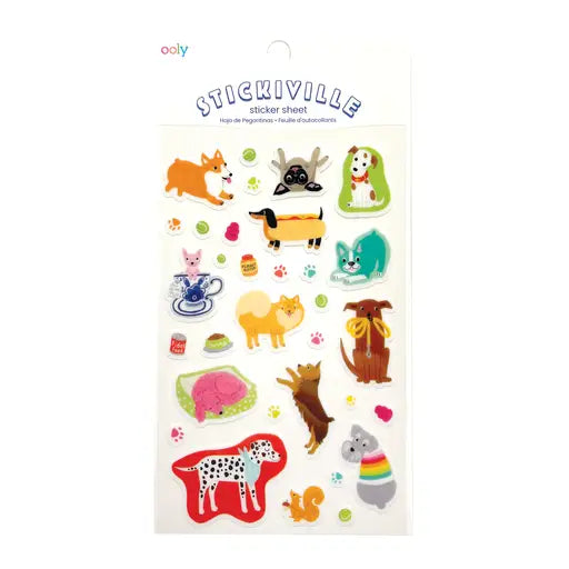 Stickiville Standard - Quirky Dogs (Clear Vinyl) - Lulie