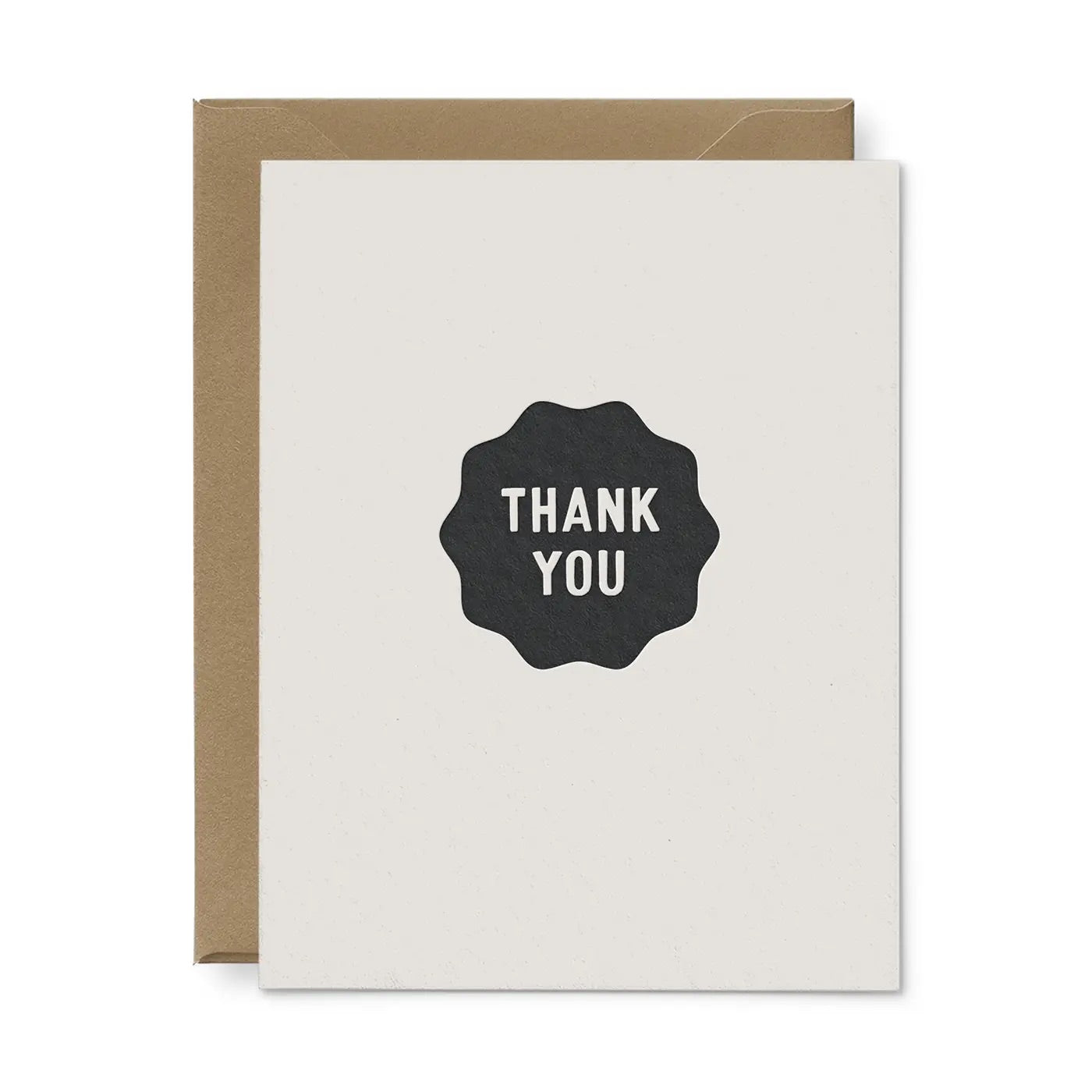 ruff house print shop thank you card