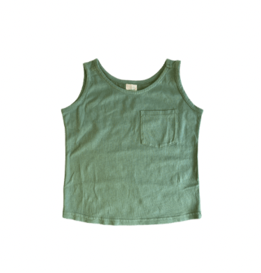 lulie pocket tank green