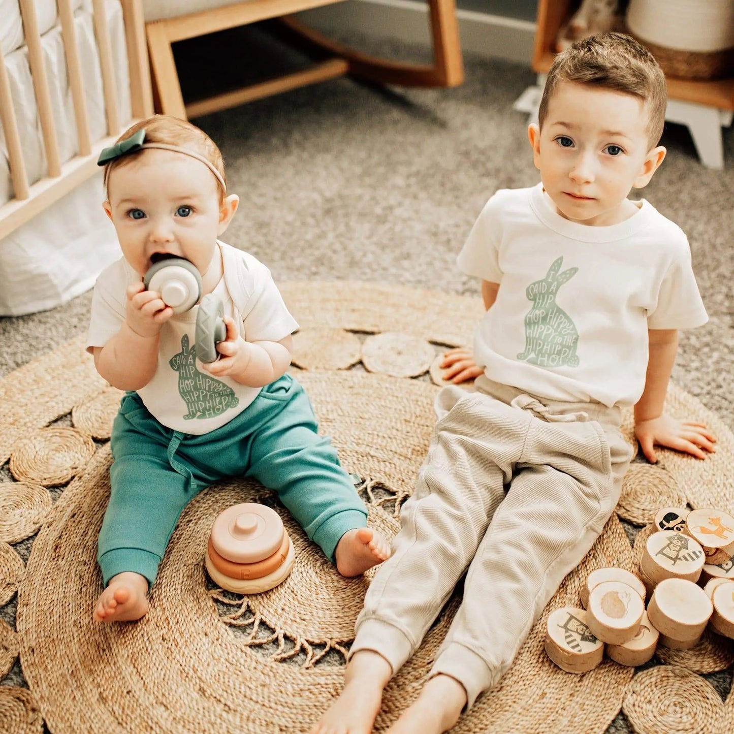 Hippy Hoppy Organic Tee - Lulie