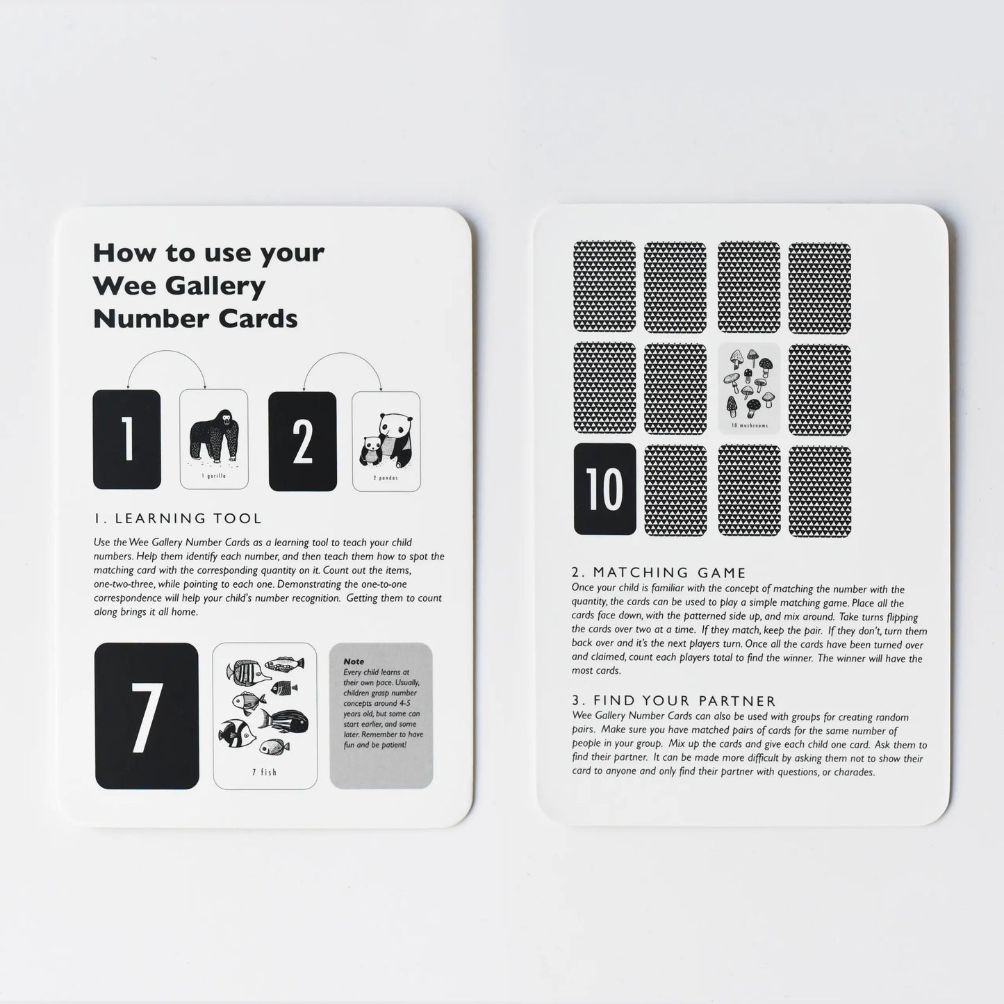 Nature Number Cards - Lulie