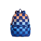 Kane Double Pocket Backpack- Gradient Checkerboard