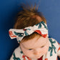 Patriotic Bows Bamboo Sleeper