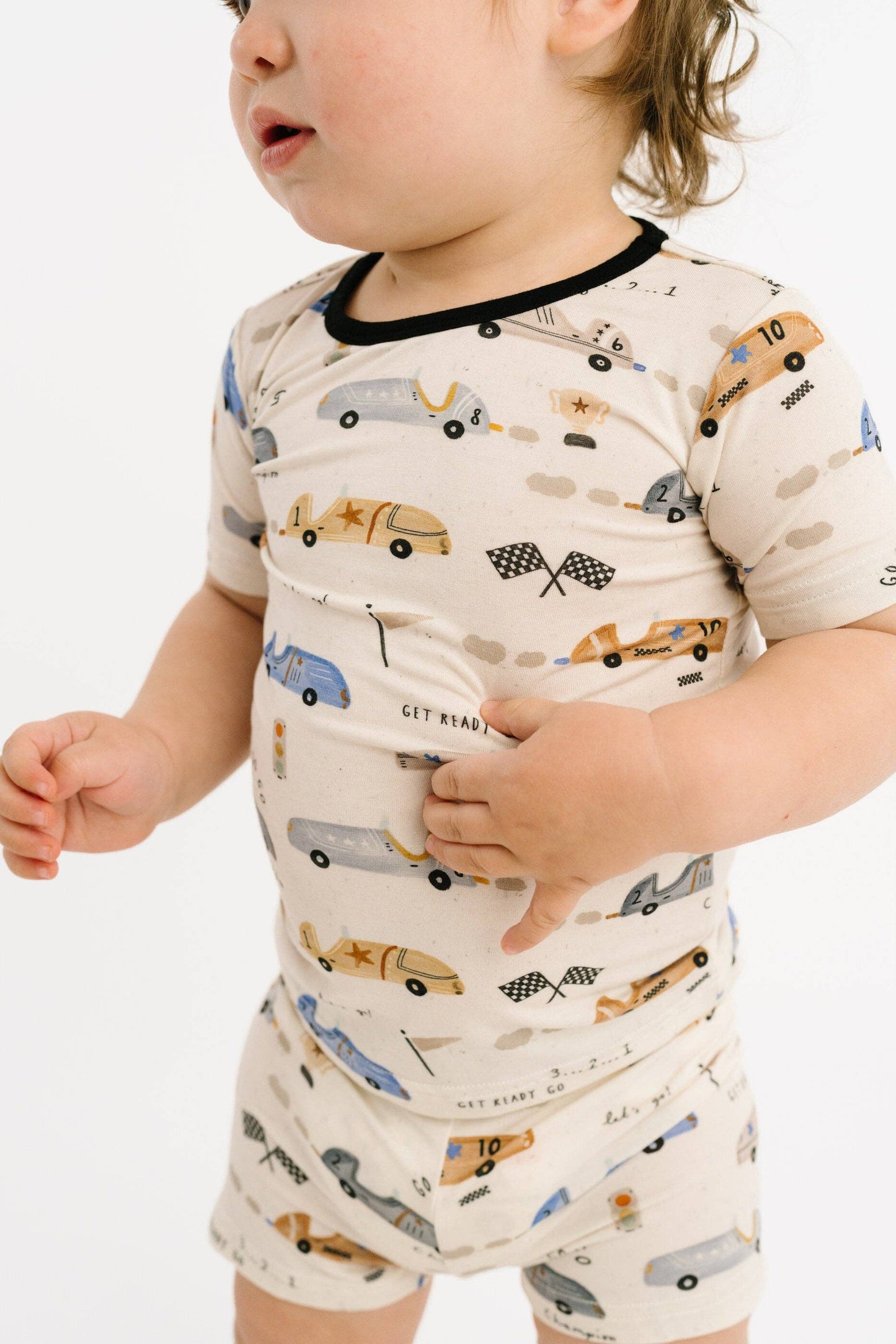 Speedway Bamboo Shorts Set