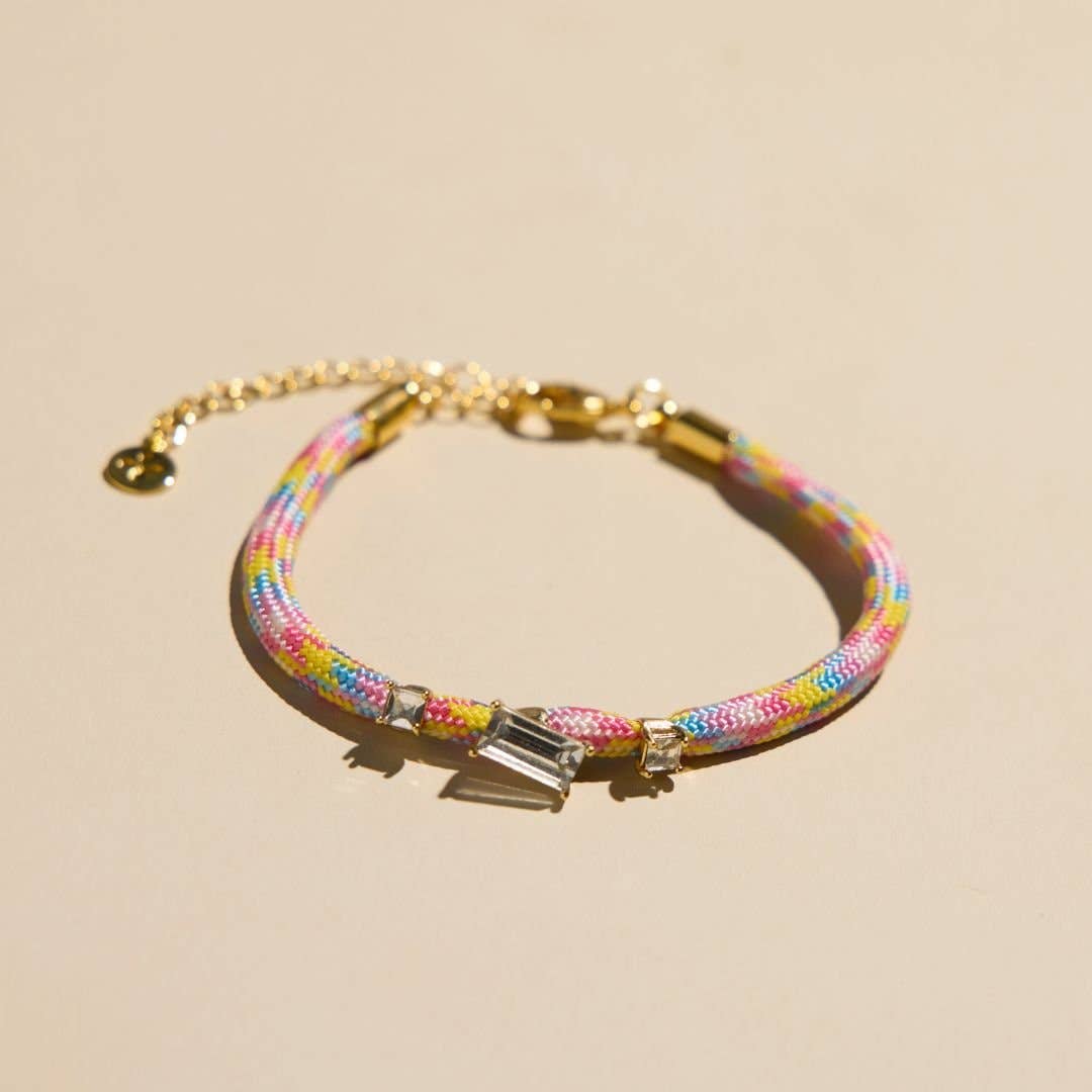 Luxe Rainbow Minimalist Paracord Bracelet