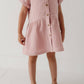 Gauze Button Dress
