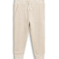 Organic Nelson Waffle Knit Jogger - Heather Oat - Lulie