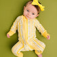 Sunny Meadow Stripe Bamboo Sleeper