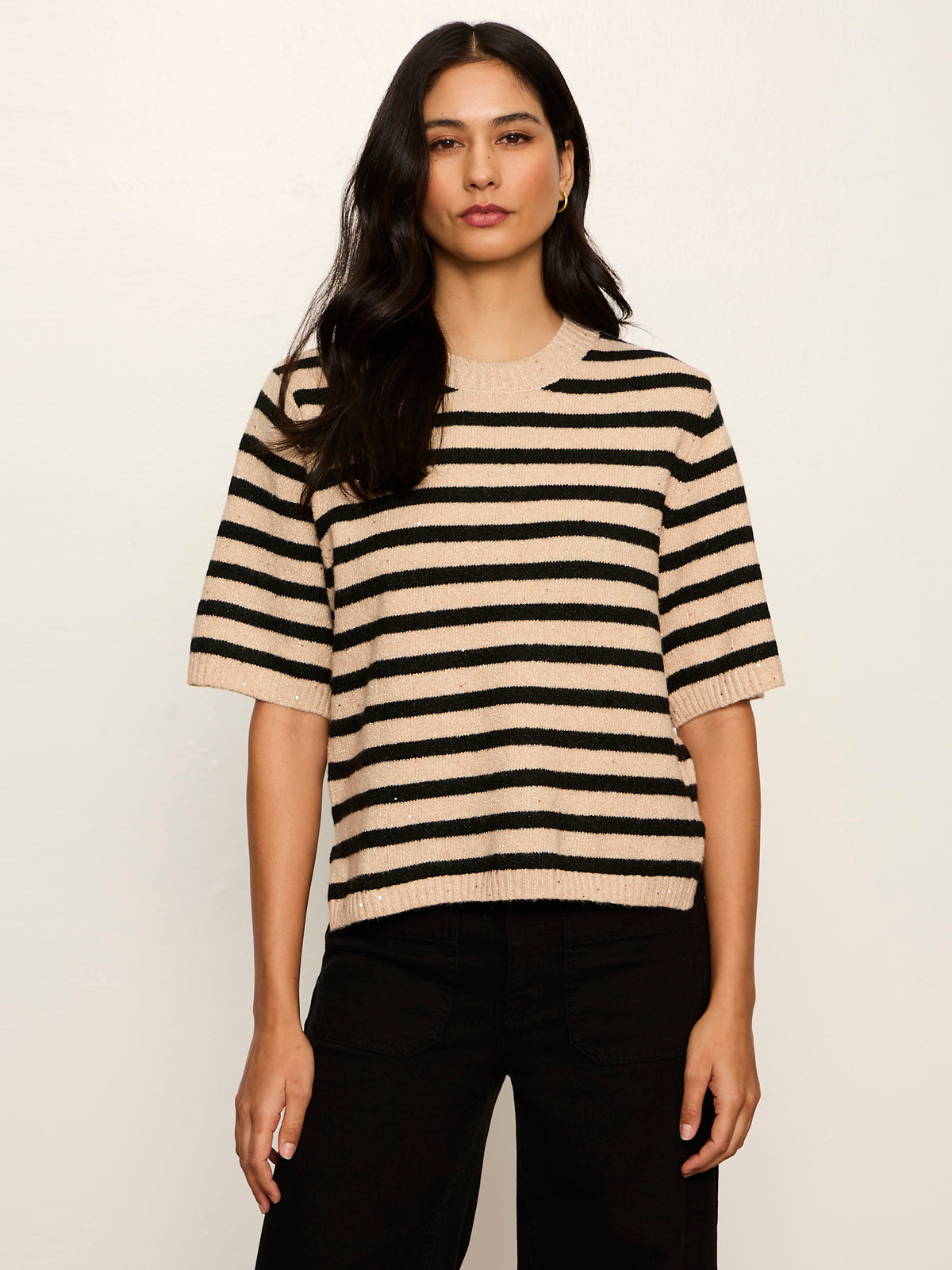 Perfect Sequin Sweater Tee