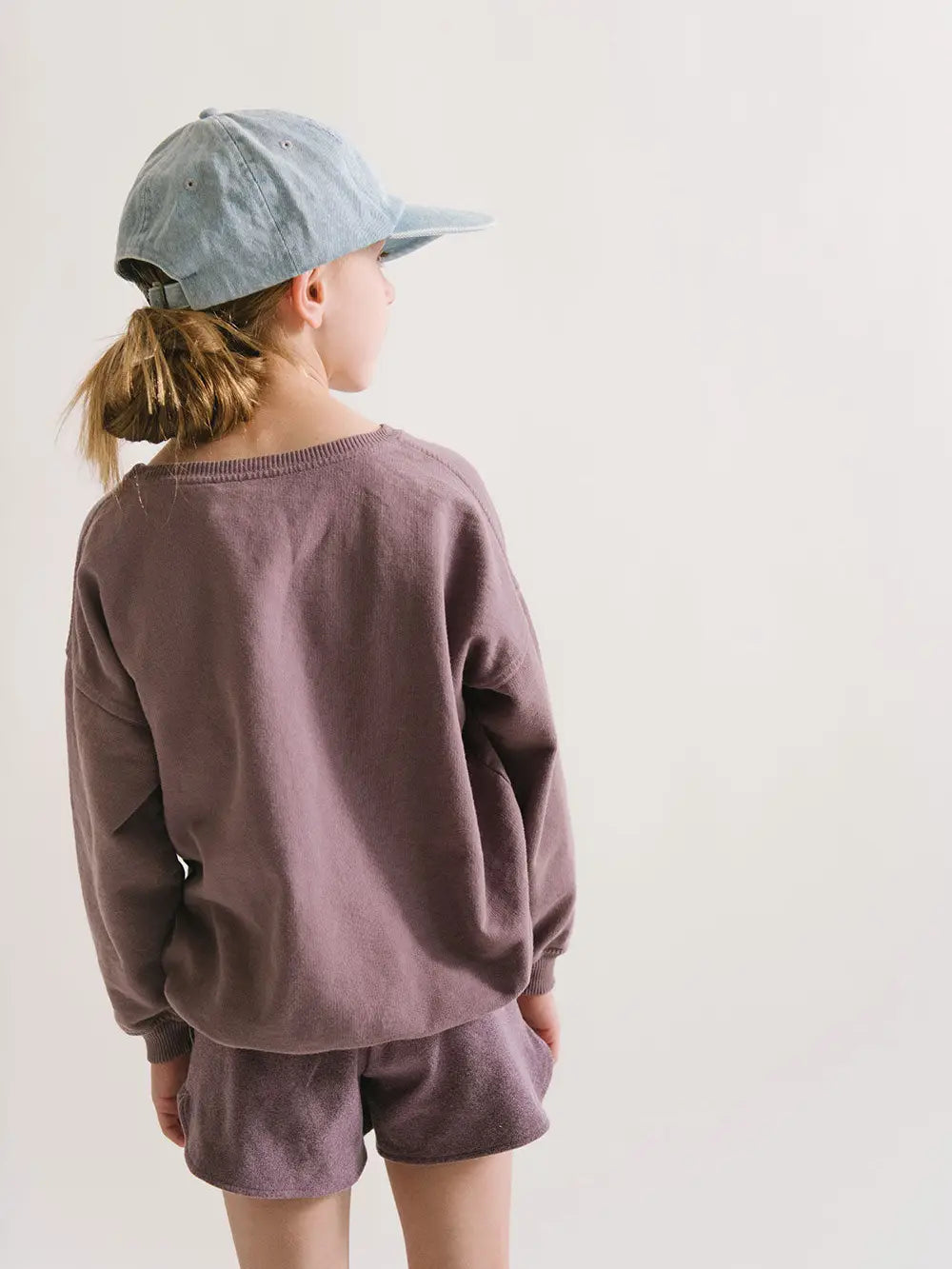 Cloud Shorts in Plum