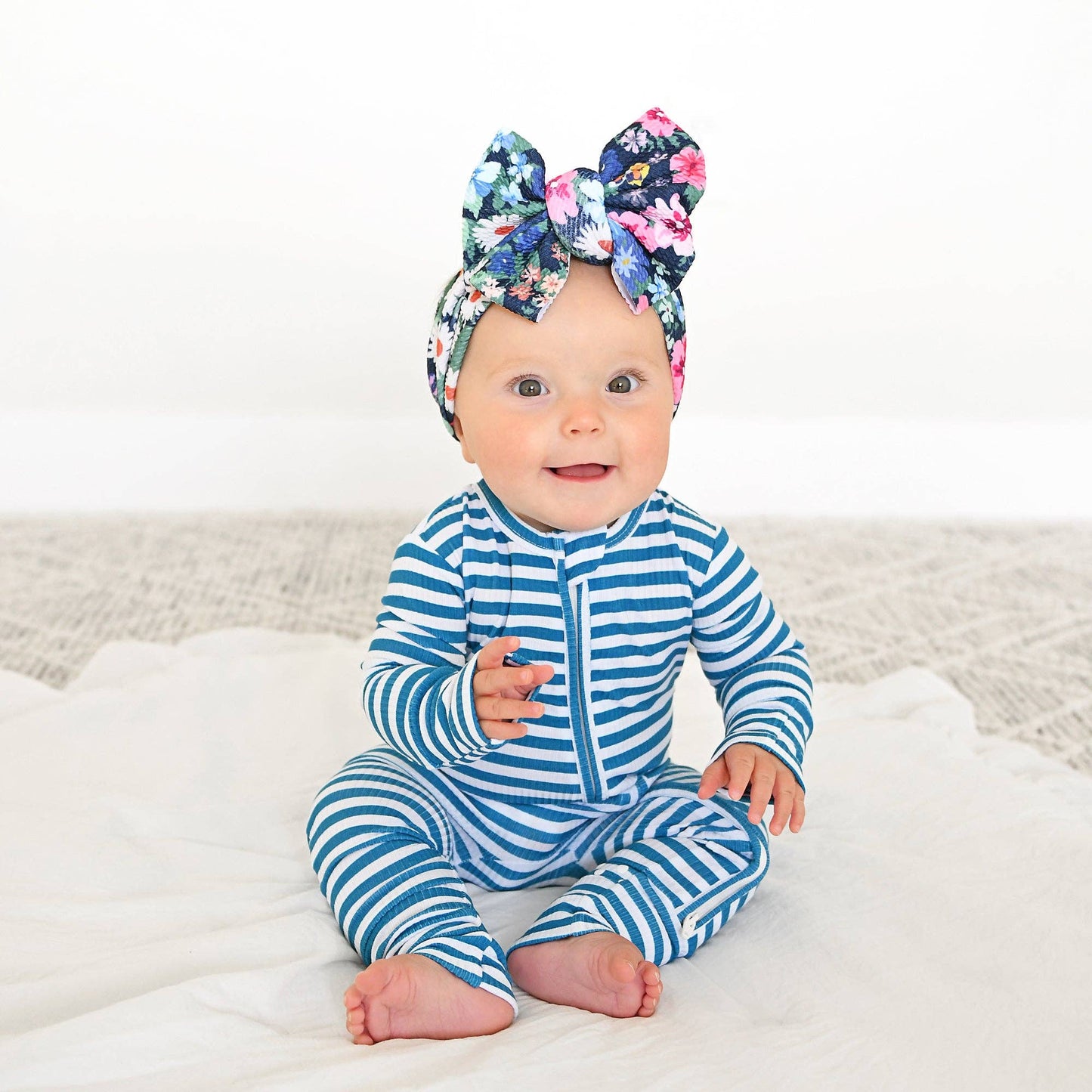 Cooper Ribbed Zip Bamboo Sleeper