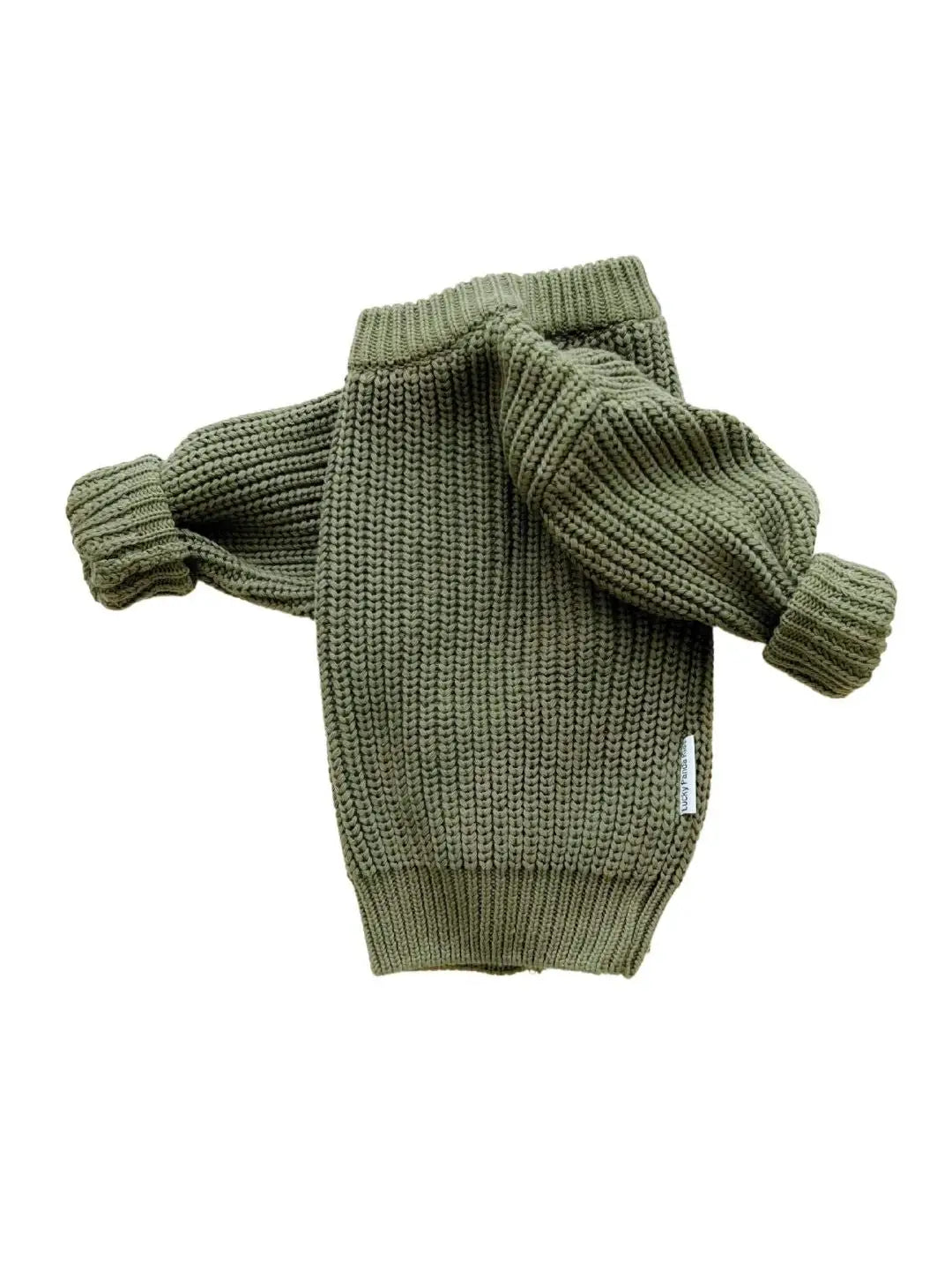 Chunky Knit Sweater | Green