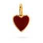 Charm - Red Enamel Heart