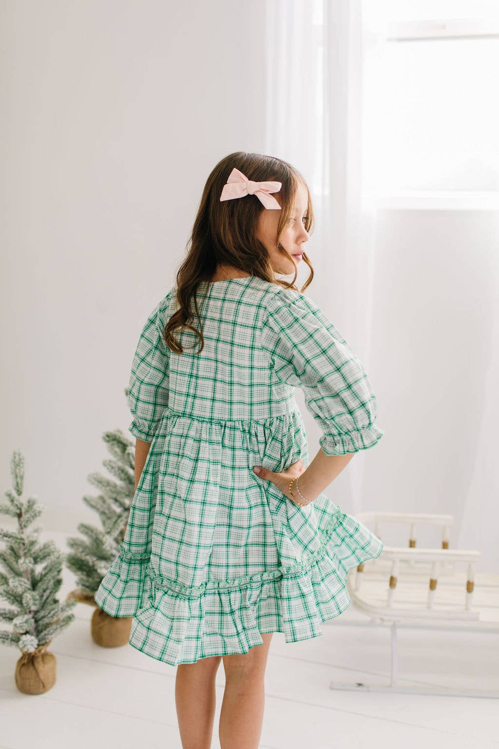 Kiki Dress- Winter Plaid