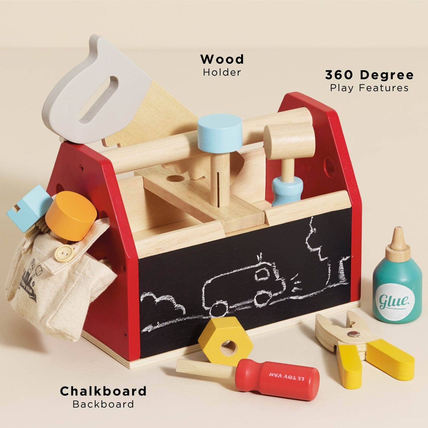 Tool Box & Wooden Tools