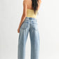 Light Wash Barrel Jean