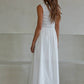 Square Neck Smocked Dress