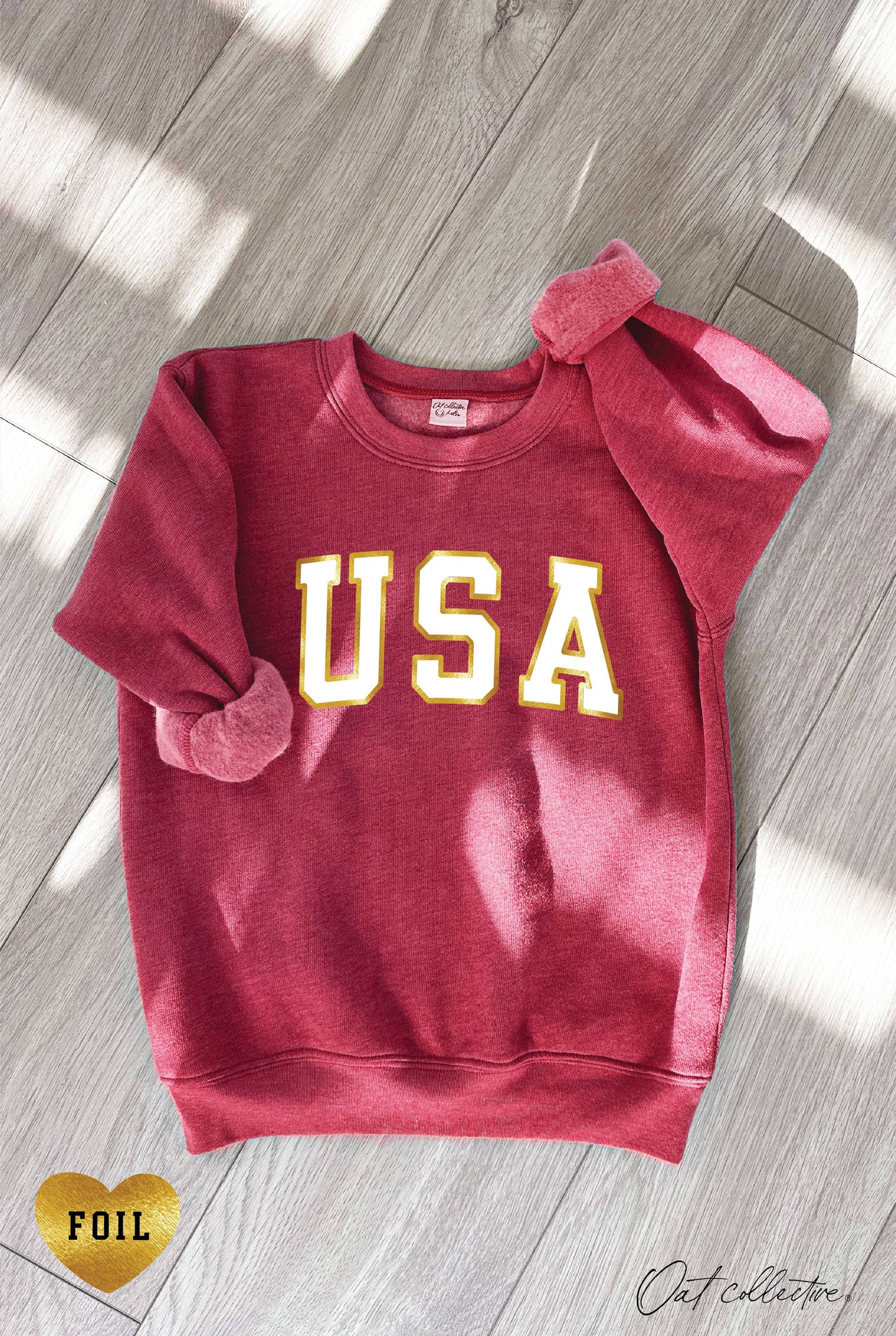 USA FOIL Youth Graphic Sweatshirt