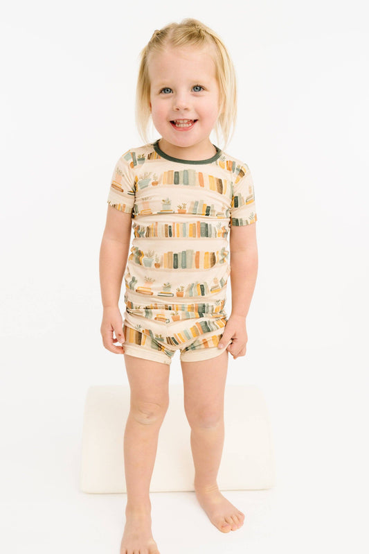 Little Library Bamboo Short Set