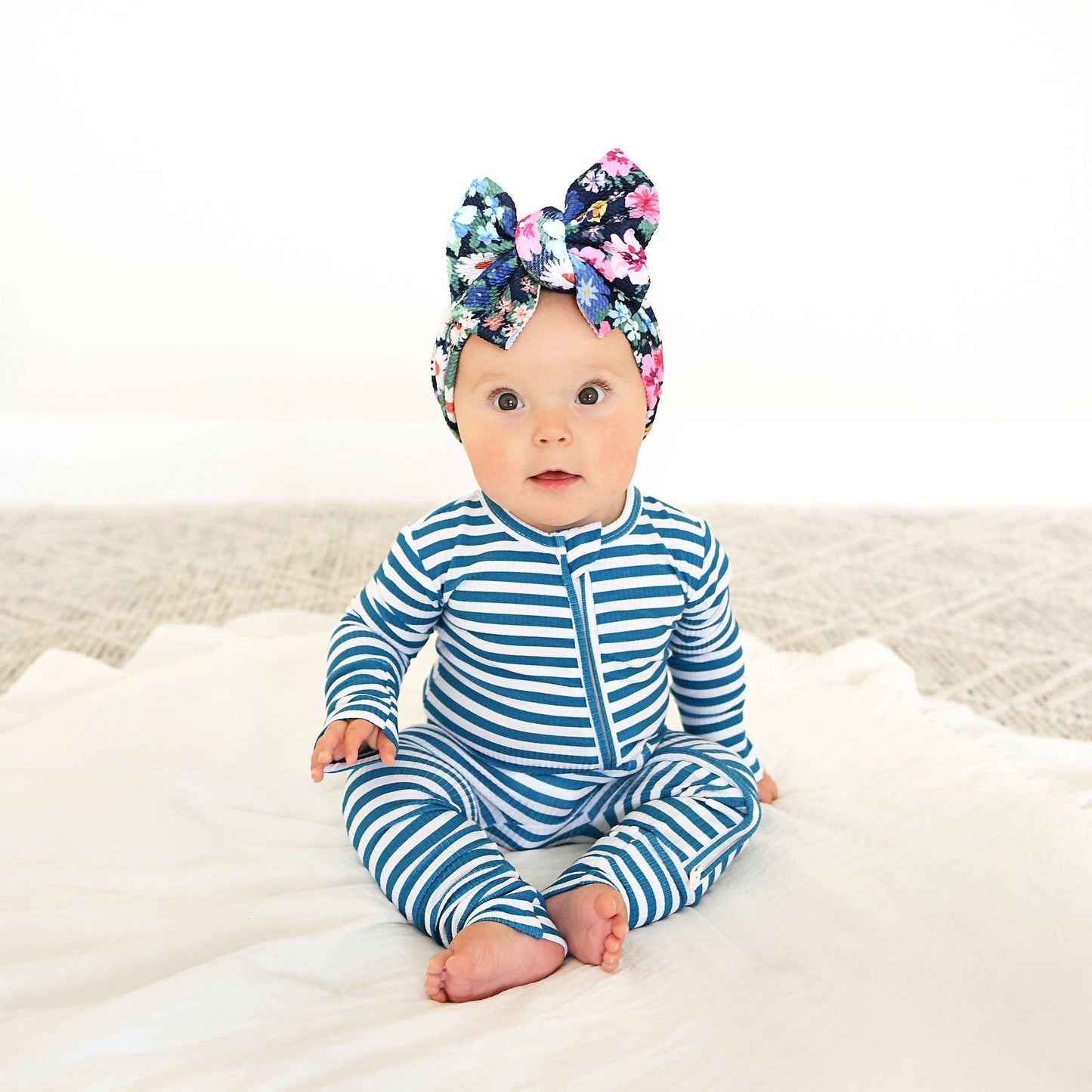 Cooper Ribbed Zip Bamboo Sleeper