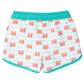 Boys Crabby Cove Dolphin Hem Swim Trunks